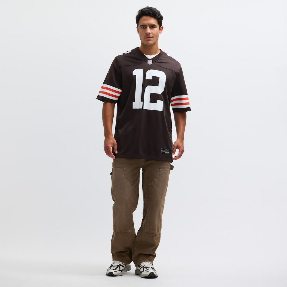 Shedeur Sanders  2025 NFL Draft Game Jersey - Cleveland Browns