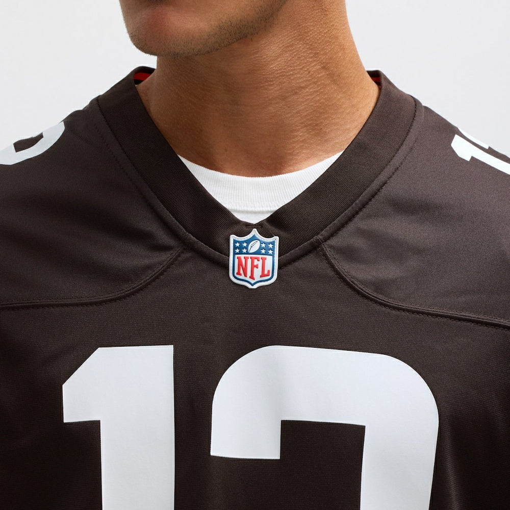 Shedeur Sanders  2025 NFL Draft Game Jersey - Cleveland Browns