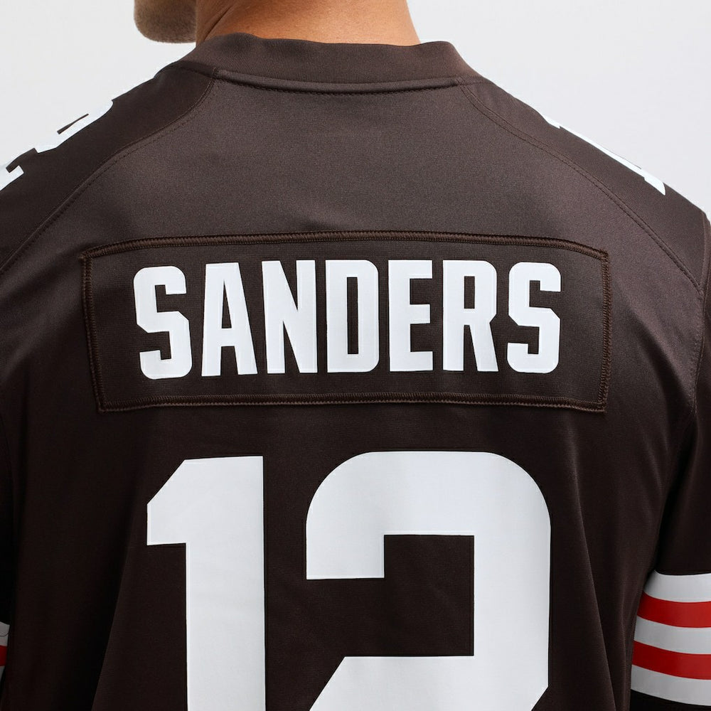Shedeur Sanders  2025 NFL Draft Game Jersey - Cleveland Browns