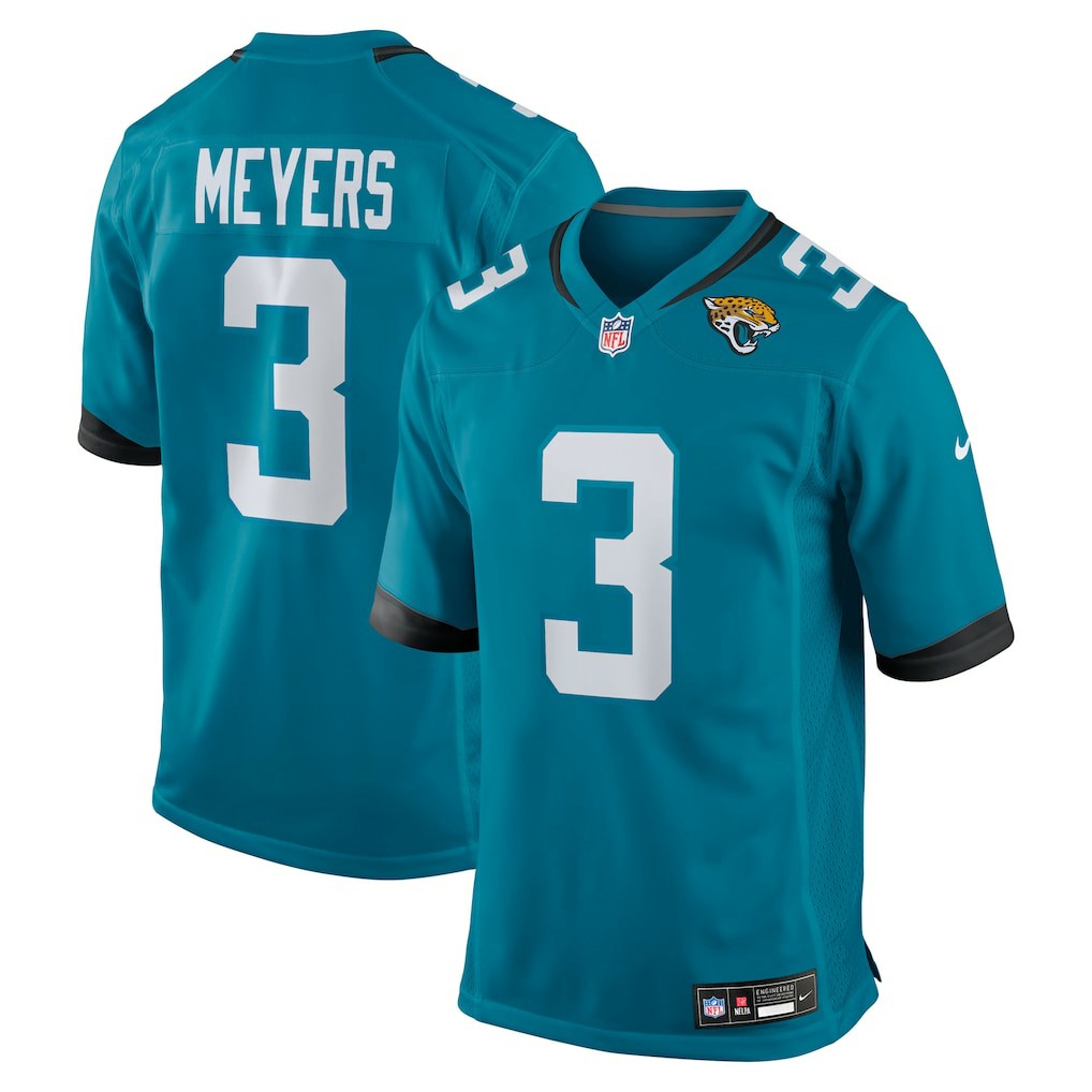 Jakobi Meyers  Team Game Jersey - Jacksonville Jaguars