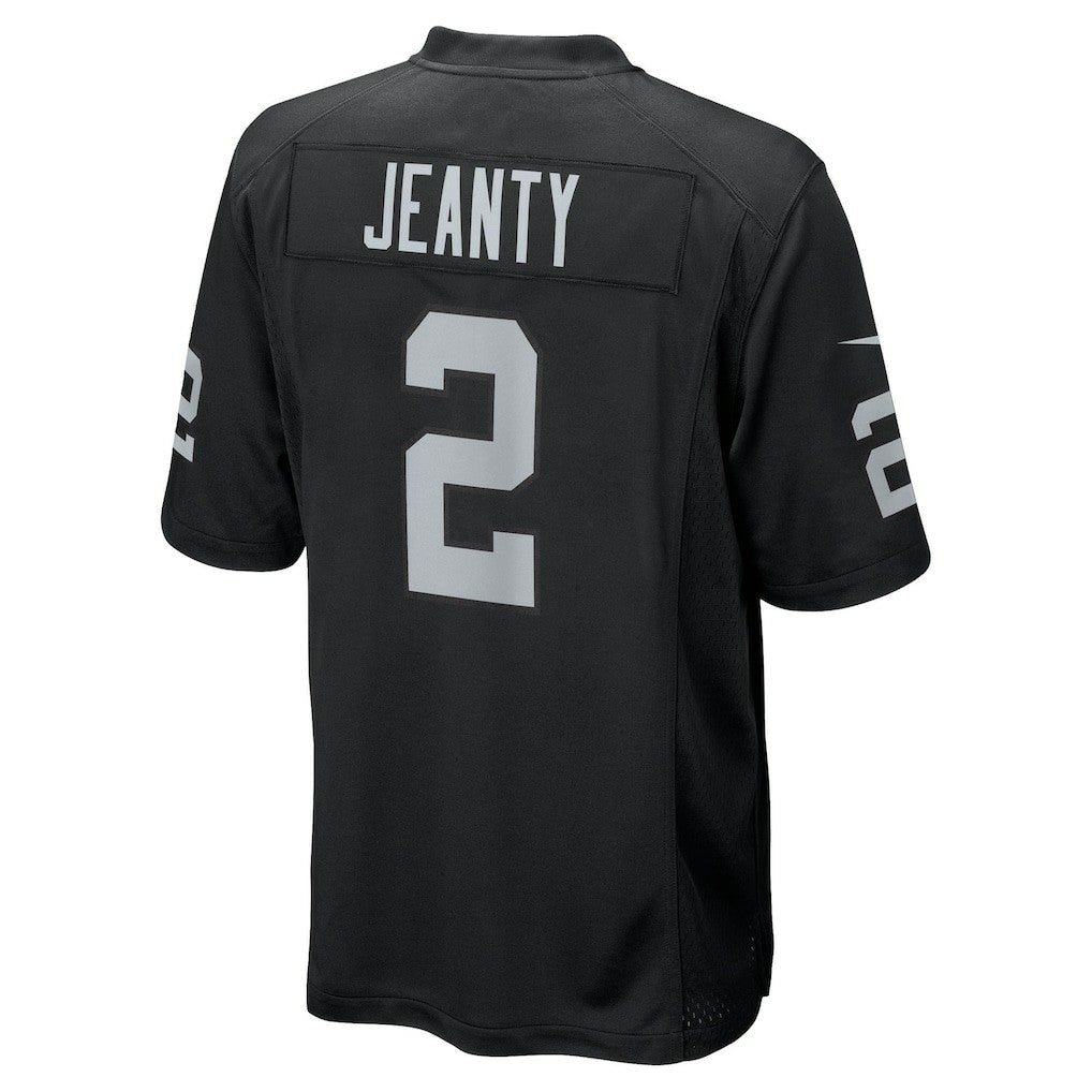 Ashton Jeanty  2025 NFL Draft First Round Pick Game Jersey - Las Vegas Raiders