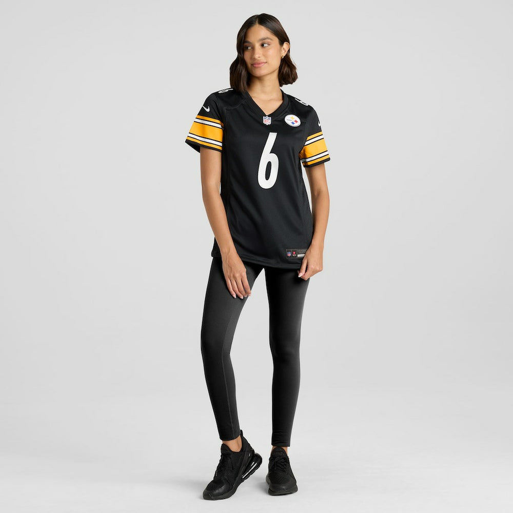 Patrick Queen  Women's Game Player Jersey - Pittsburgh Steelers