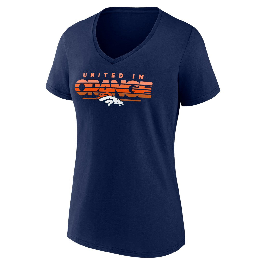 Women's Defensive Stand V-Neck T-Shirt - Denver Broncos