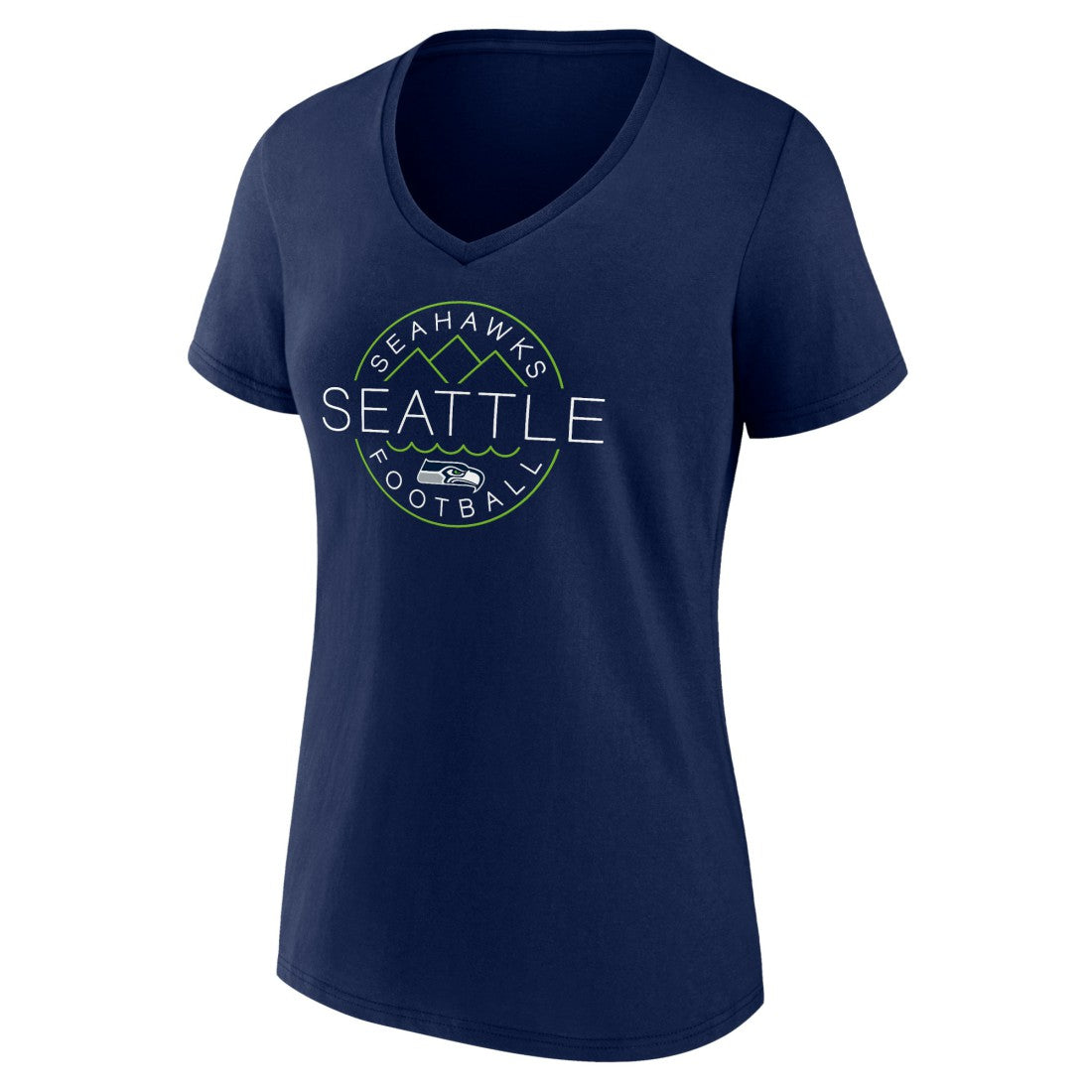 Women's Defensive Stand V-Neck T-Shirt - Seattle Seahawks