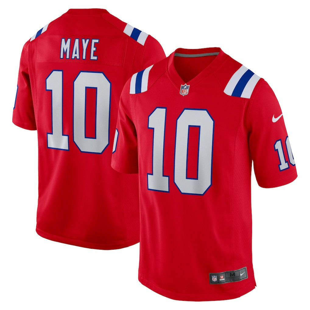 Drake Maye  Player Game Jersey - New England Patriots