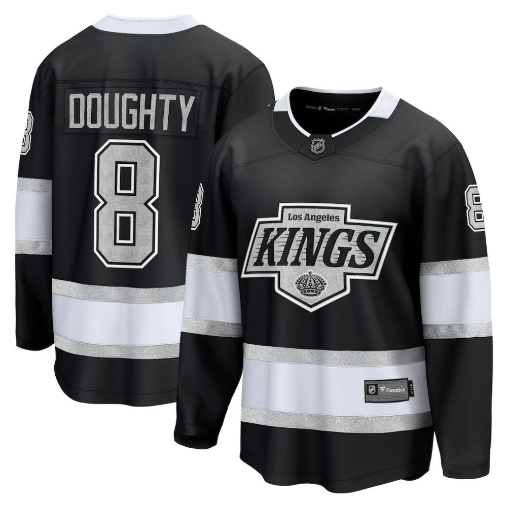 NHL Black Drew Doughty Los Angeles Kings Fanatics Home Premier Breakaway Player Jersey