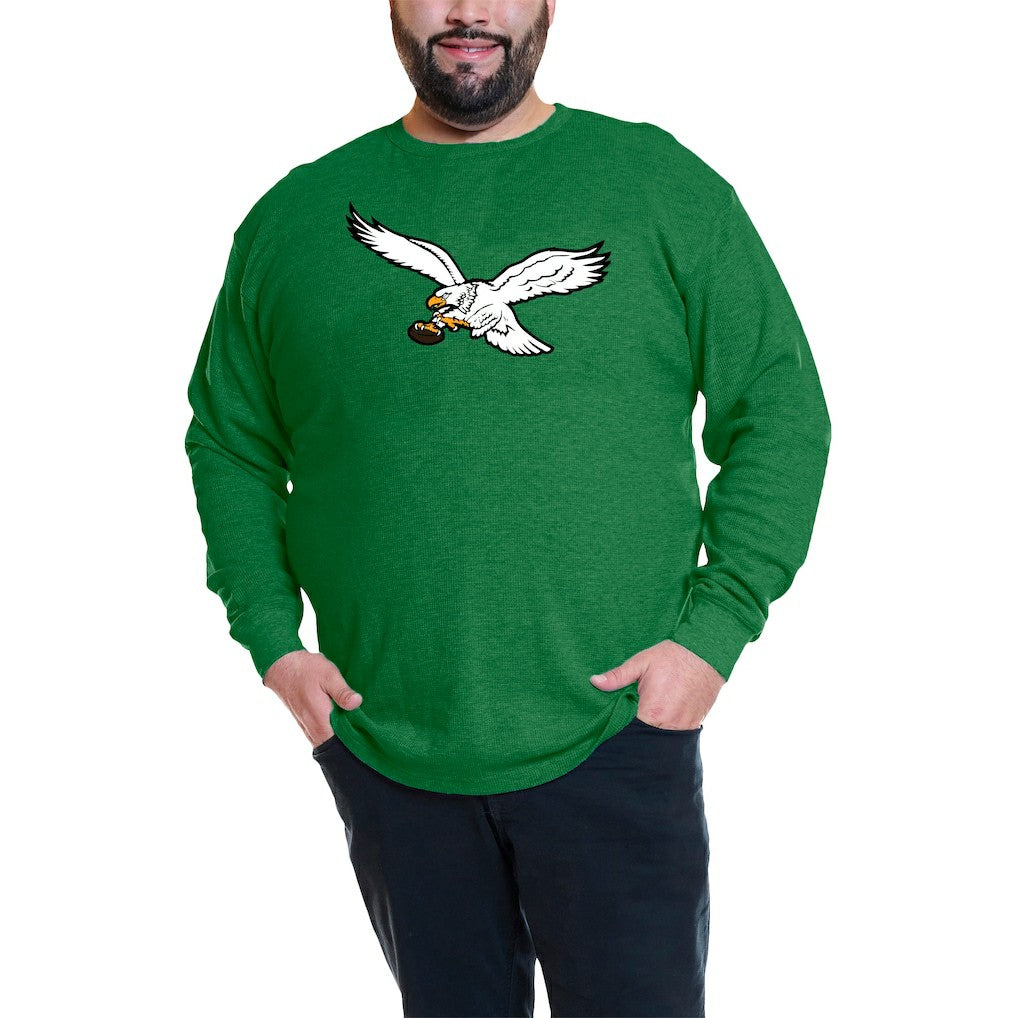Jalen Hurts  Big & Tall Thermal Waffle Long Sleeve T-Shirt - Philadelphia Eagles