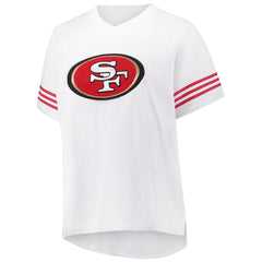 Christian McCaffrey  Women's Plus Size Fashion Jersey - San Francisco 49ers