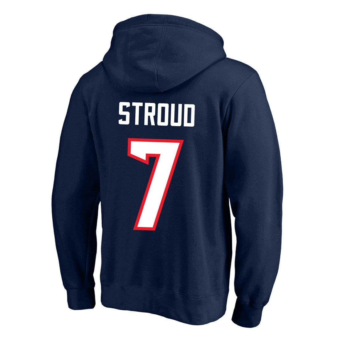 C.J. Stroud  Big & Tall Name & Number Fleece Pullover Hoodie - Houston Texans