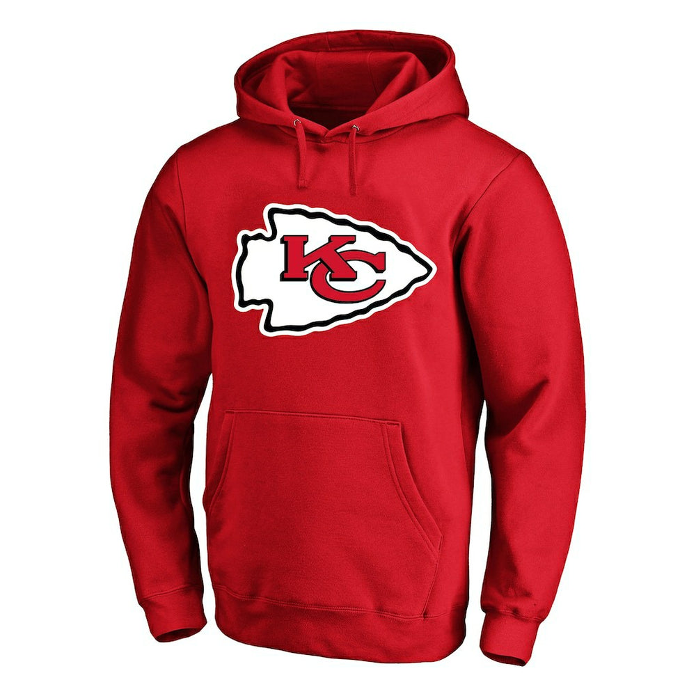 Travis Kelce  Big & Tall Name & Number Fleece Pullover Hoodie - Kansas City Chiefs