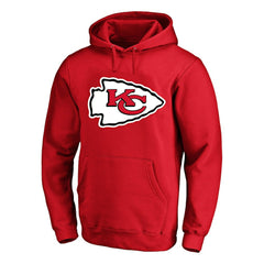 Travis Kelce  Big & Tall Name & Number Fleece Pullover Hoodie - Kansas City Chiefs