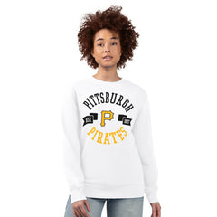 MLB Pittsburgh Pirates G-III 4Her by Carl Banks Women's Team Logo Fleece Pullover Sweatshirt