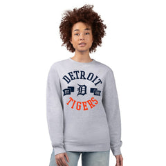 MLB Detroit Tigers G-III 4Her by Carl Banks Women's Team Logo Fleece Pullover Sweatshirt
