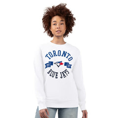 MLB Toronto Blue Jays G-III 4Her by Carl Banks Women's Team Logo Fleece Pullover Sweatshirt