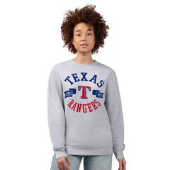 MLB Texas Rangers G-III 4Her by Carl Banks Women's Team Logo Fleece Pullover Sweatshirt