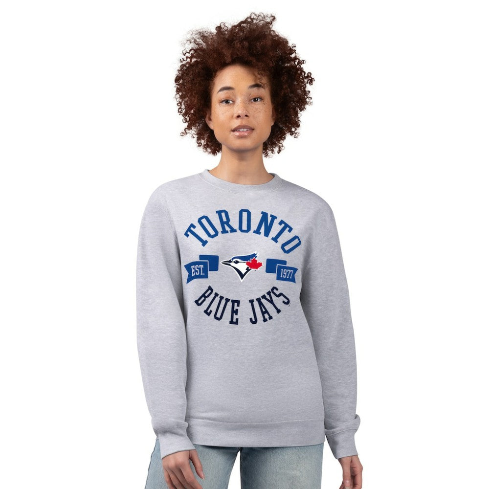 MLB Toronto Blue Jays G-III 4Her by Carl Banks Women's Team Logo Fleece Pullover Sweatshirt