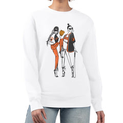 MLB Baltimore Orioles G-III 4Her by Carl Banks Women's Baseball Girls Fleece Pullover Sweatshirt