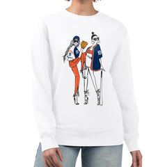 MLB Detroit Tigers G-III 4Her by Carl Banks Women's Baseball Girls Fleece Pullover Sweatshirt