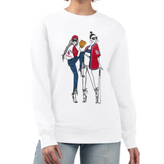 MLB St. Louis Cardinals G-III 4Her by Carl Banks Women's Baseball Girls Fleece Pullover Sweatshirt