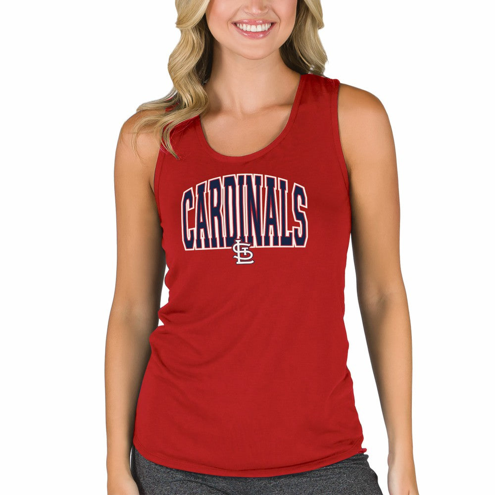 MLB St. Louis Cardinals Concepts Sport Women's Marathon Racerback Tank Top