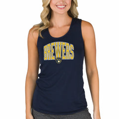 MLB Milwaukee Brewers Concepts Sport Women's Marathon Racerback Tank Top