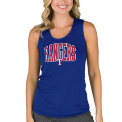 MLB Texas Rangers Concepts Sport Women's Marathon Racerback Tank Top