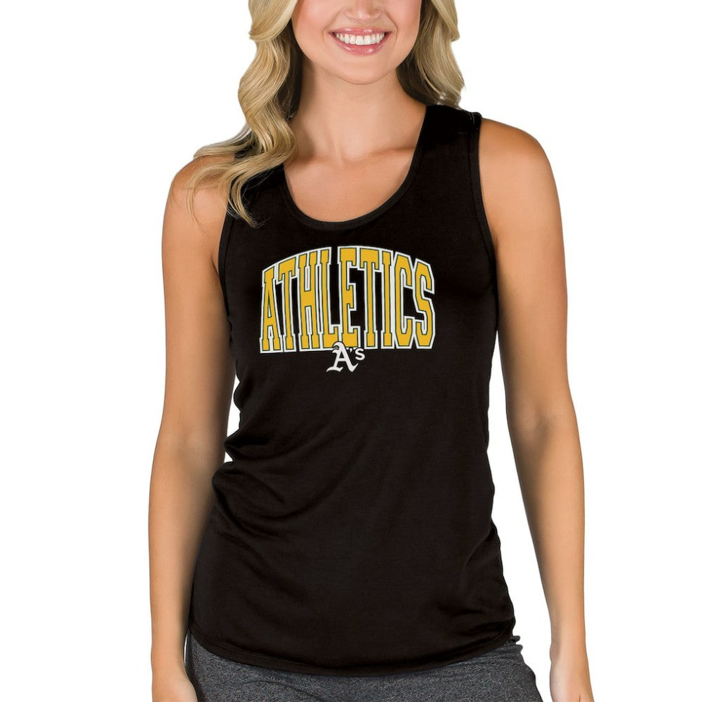 MLB Athletics Concepts Sport Women's Marathon Racerback Tank Top