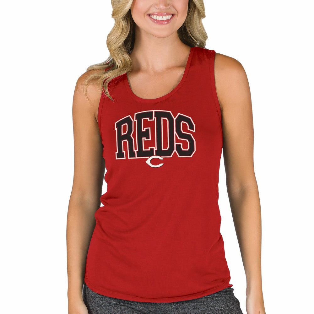 MLB Cincinnati Reds Concepts Sport Women's Marathon Racerback Tank Top