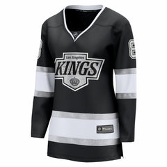 NHL Black Drew Doughty Los Angeles Kings Fanatics Women's Home Breakaway Jersey