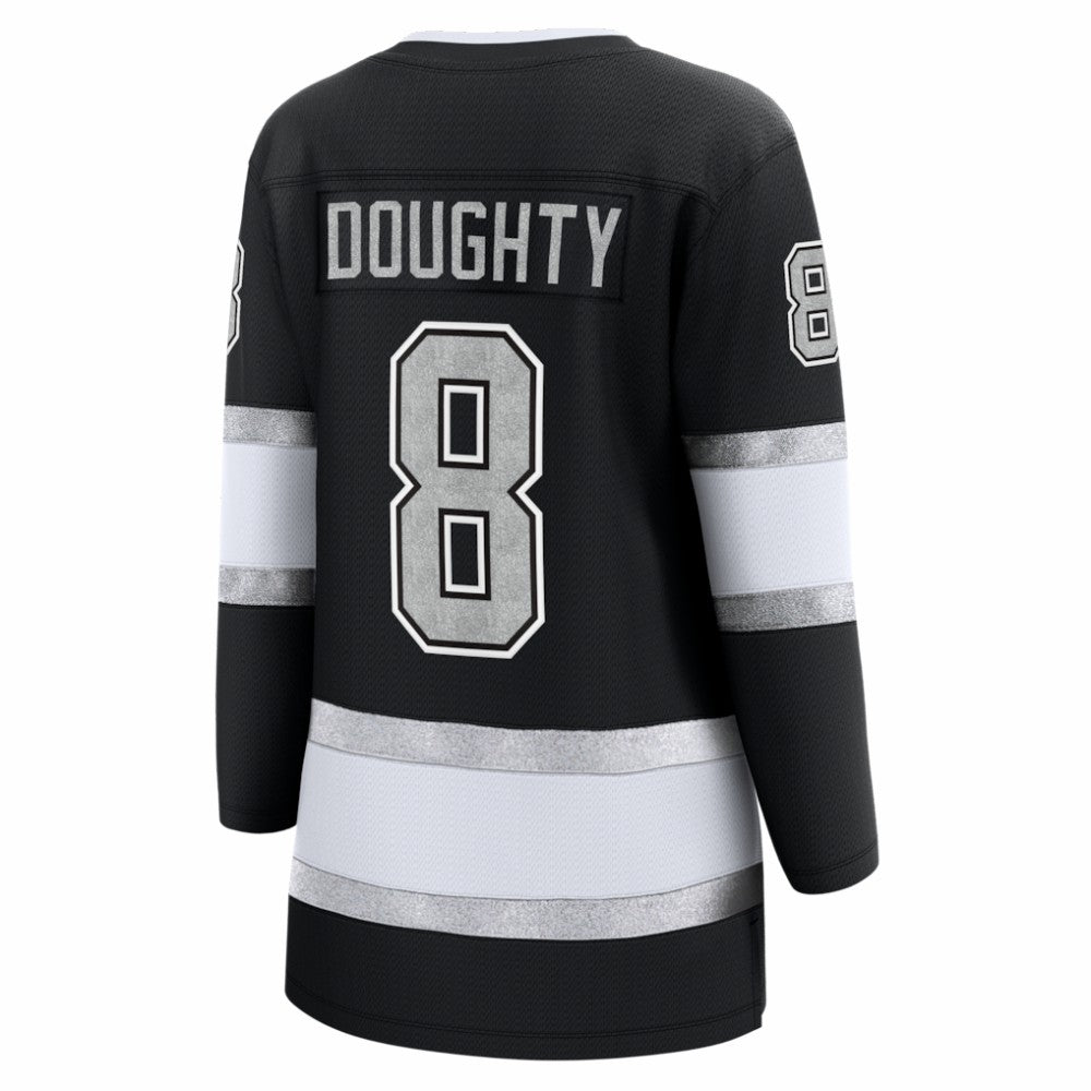 NHL Black Drew Doughty Los Angeles Kings Fanatics Women's Home Breakaway Jersey