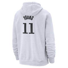 NBA Trae Young Atlanta Hawks 2024/25 Name & Number Pullover Hoodie