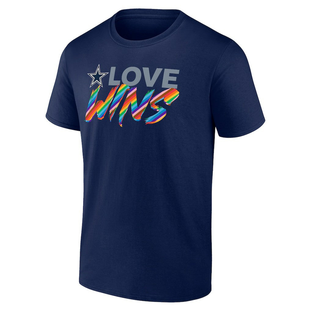 Love Wins T-Shirt - Dallas Cowboys