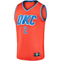 NBA Shai Gilgeous-Alexander Oklahoma City Thunder Fast Break Player Jersey