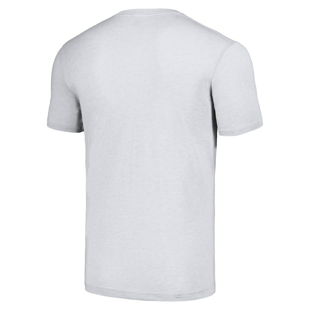 Homage Unisex Striped Tri-Blend T-Shirt - Houston Texans