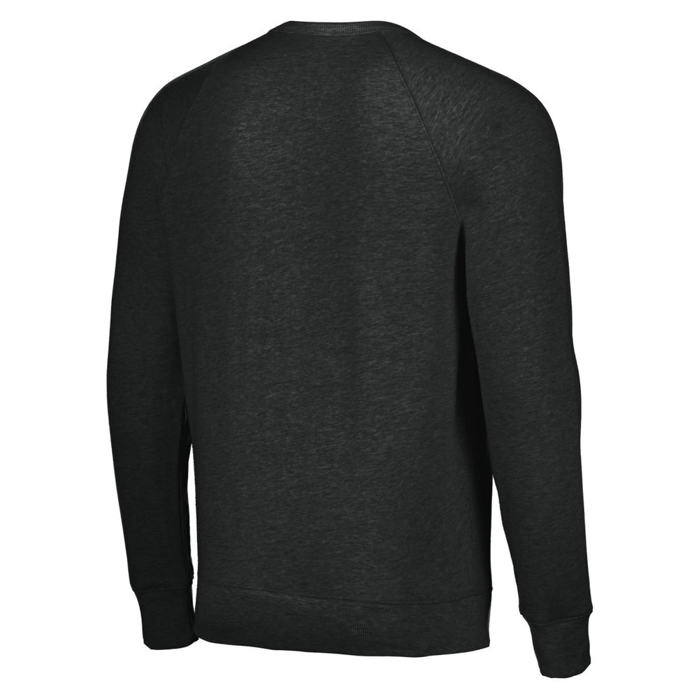 Homage Unisex Color Rush Crest Tri-Blend Pullover Sweatshirt - Houston Texans