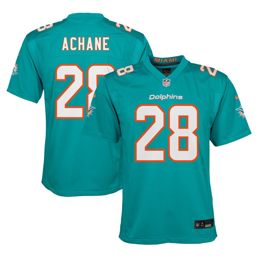 De’Von Achane  Youth Game Jersey - Miami Dolphins