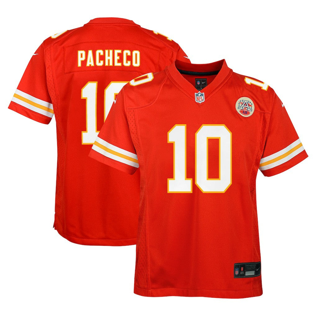 Isiah Pacheco  Youth Game Jersey - Kansas City Chiefs