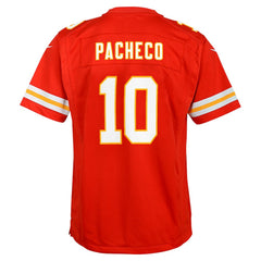 Isiah Pacheco  Youth Game Jersey - Kansas City Chiefs