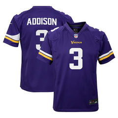 Jordan Addison  Youth Game Jersey - Minnesota Vikings