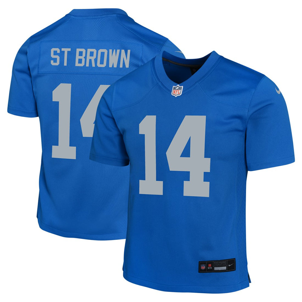 Amon-Ra St. Brown  Youth Game Jersey - Detroit Lions
