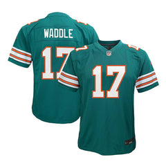 Jaylen Waddle  Youth Game Jersey - Miami Dolphins