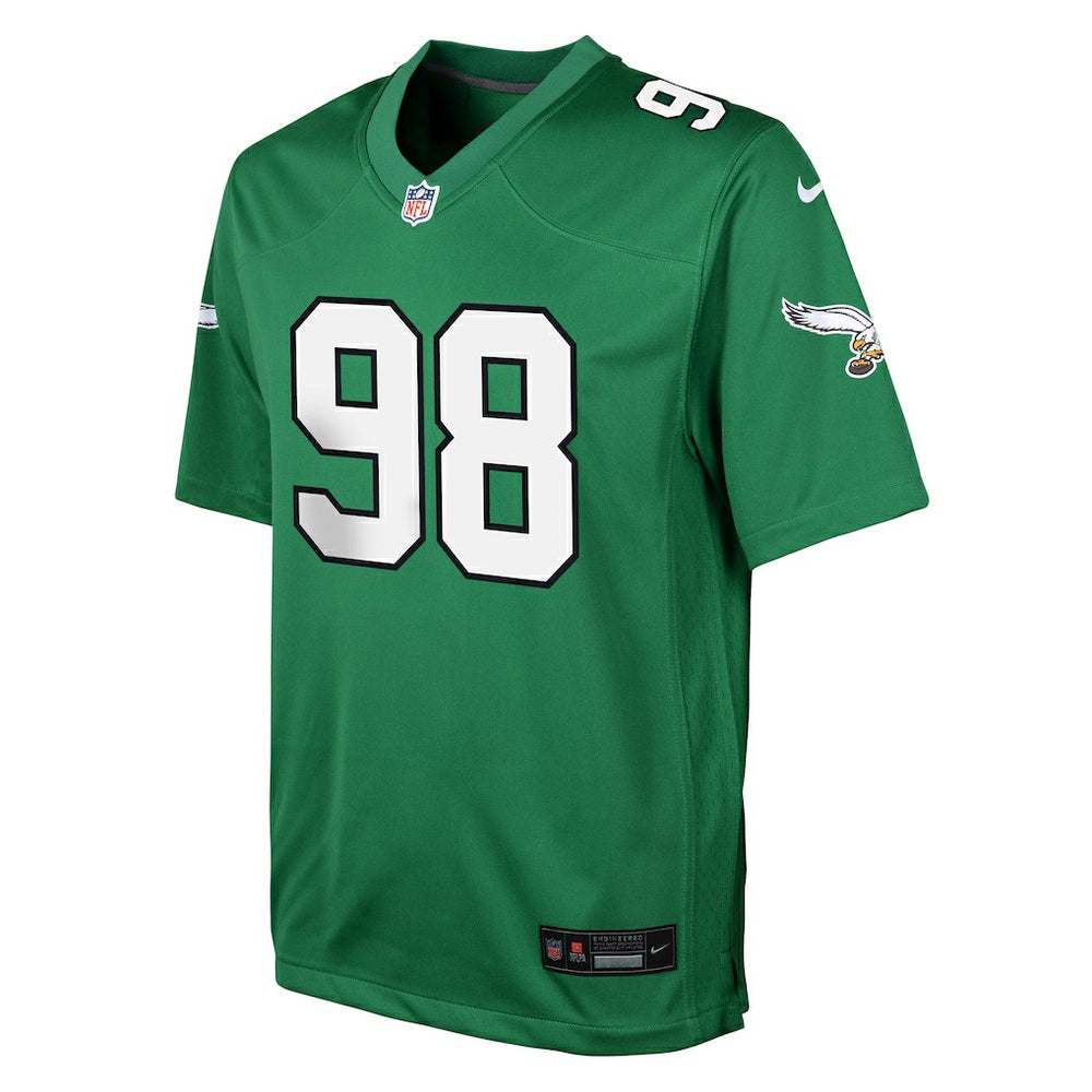 Jalen Carter  Youth Game Jersey - Philadelphia Eagles
