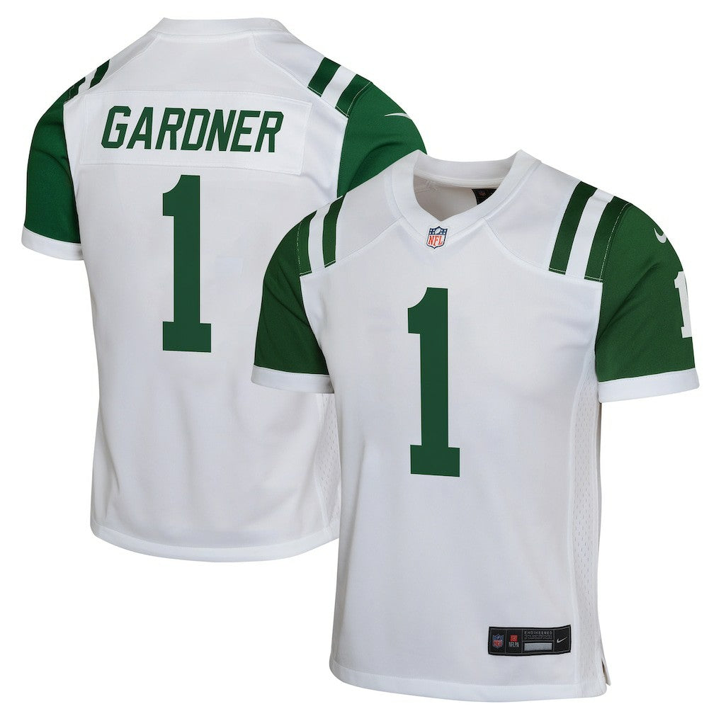 Ahmad Sauce Gardner  Youth Game Jersey - New York Jets