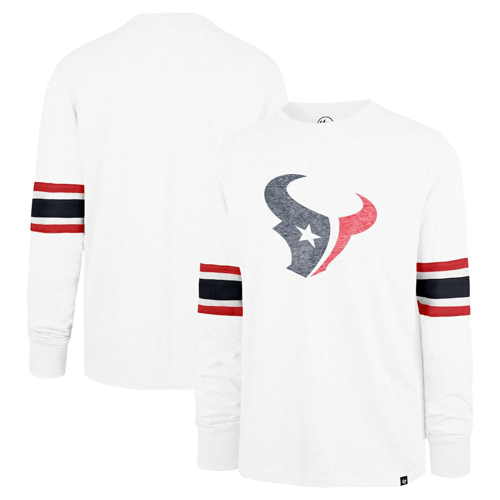 '47 Gridiron Premier Brex Long Sleeve T-Shirt - Houston Texans