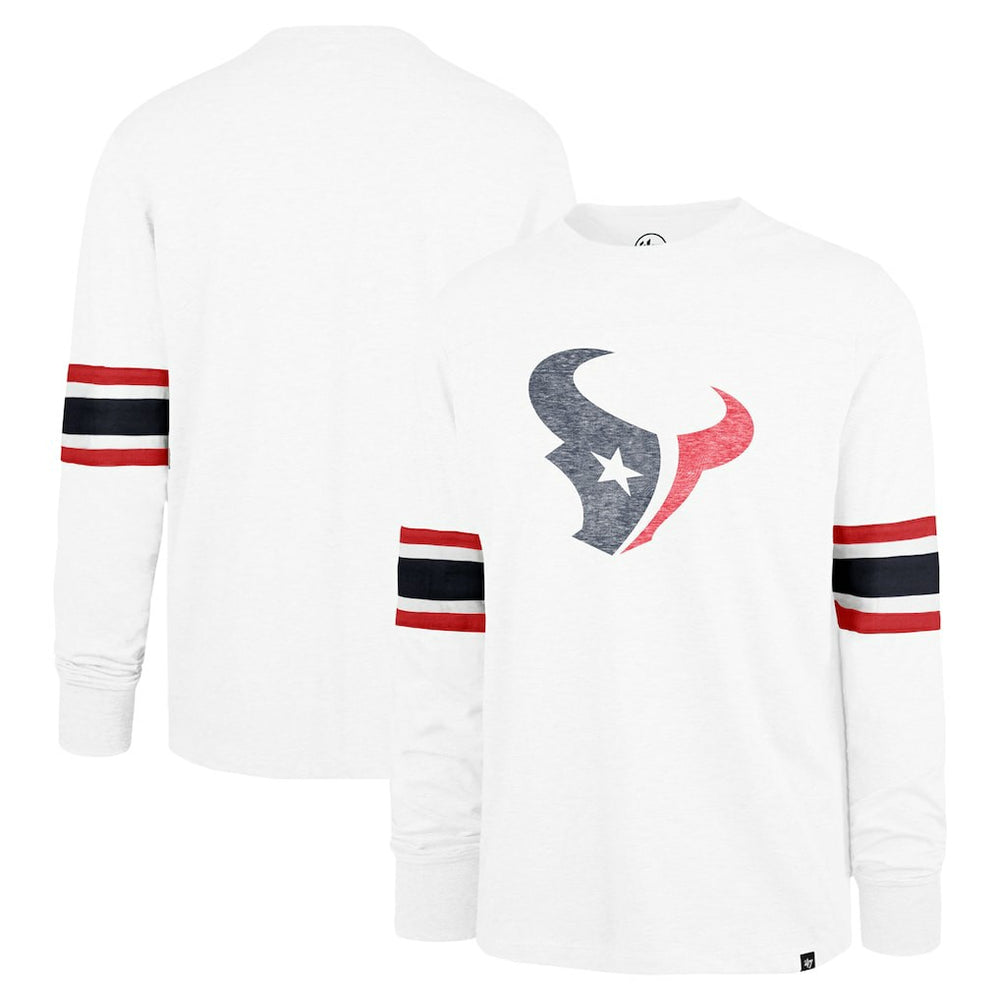 '47 Gridiron Premier Brex Long Sleeve T-Shirt - Houston Texans