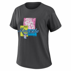 MLB Minnesota Twins WEAR by Erin Andrews Women's Domestic Box Color Boyfriend T-Shirt