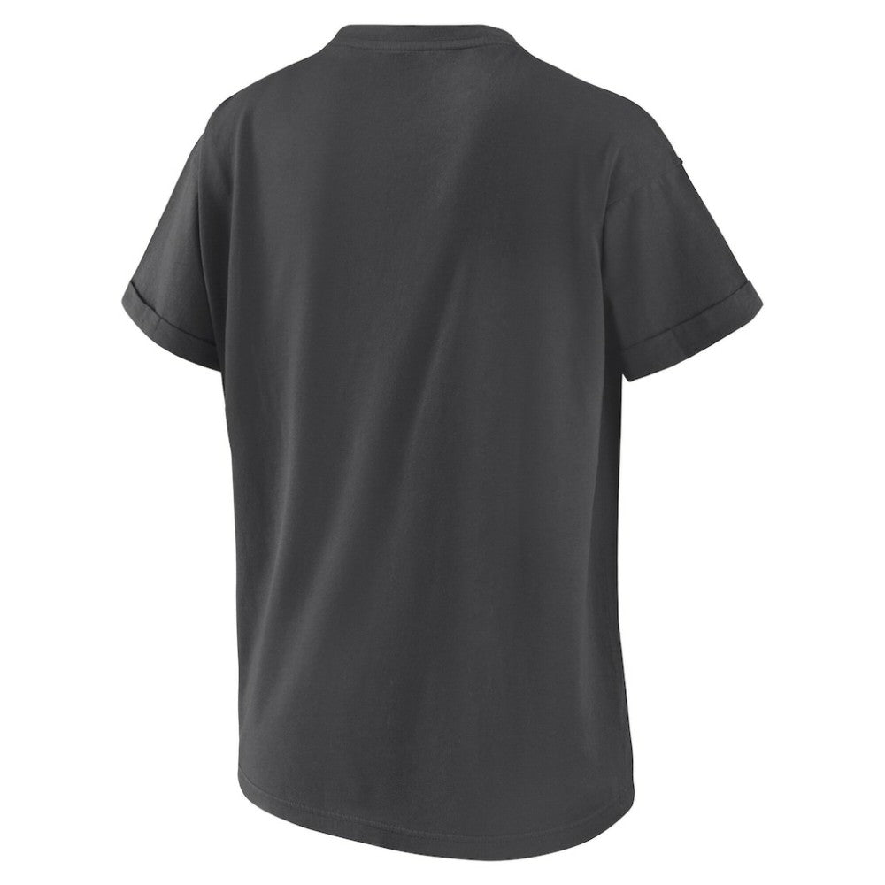 MLB Cleveland Guardians WEAR by Erin Andrews Women's Domestic Box Color Boyfriend T-Shirt