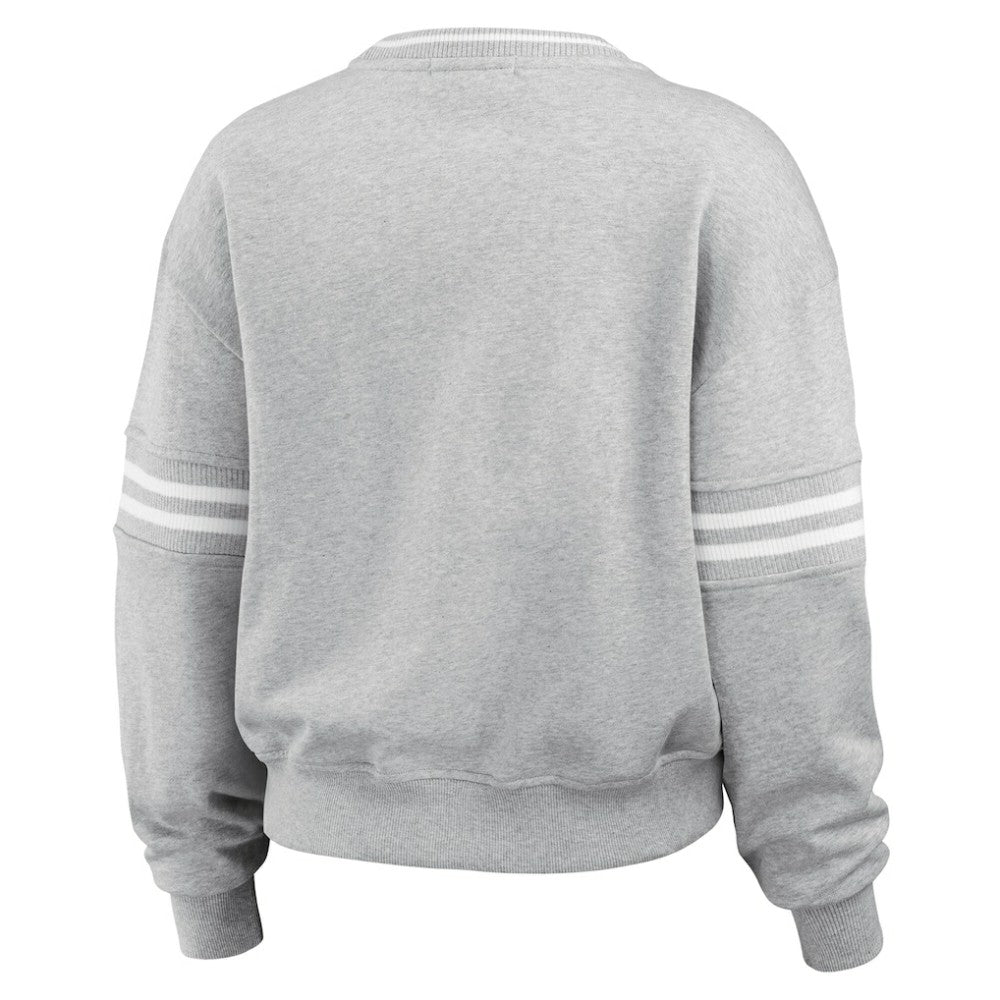 MLB Houston Astros WEAR by Erin Andrews Women's Domestic Crest Pullover Sweatshirt