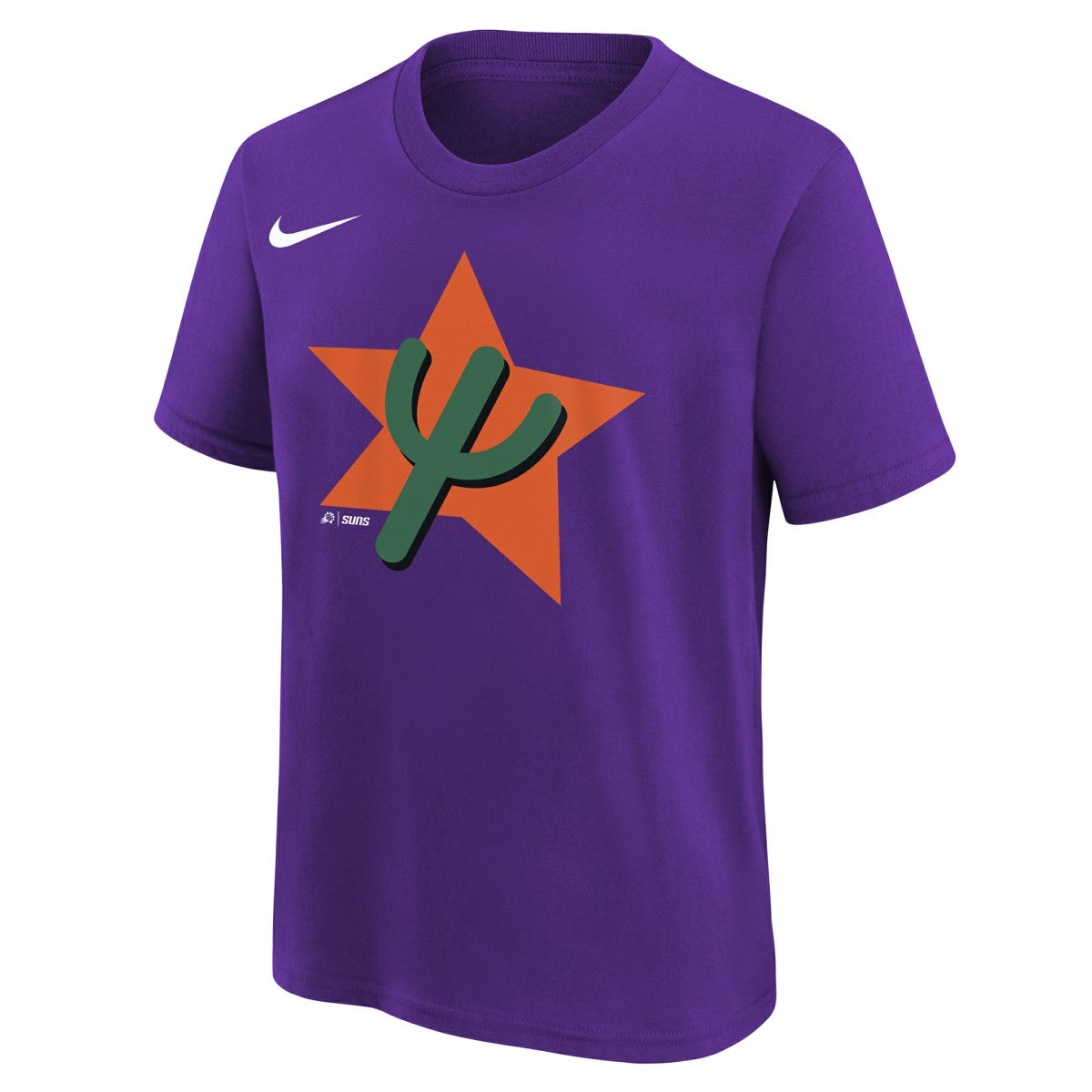 NBA Phoenix Suns Youth 2025/26 City Edition Essential Logo T-Shirt