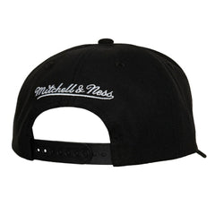NHL Black Carolina Hurricanes Mitchell & Ness Core Team Ground Pro Adjustable Hat